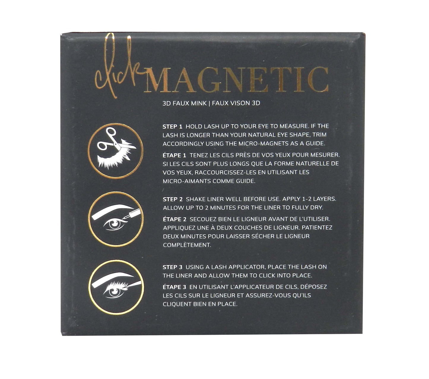 Lilly Lashes Click Magnetic Faux Lashes 4Ever 1 Pair