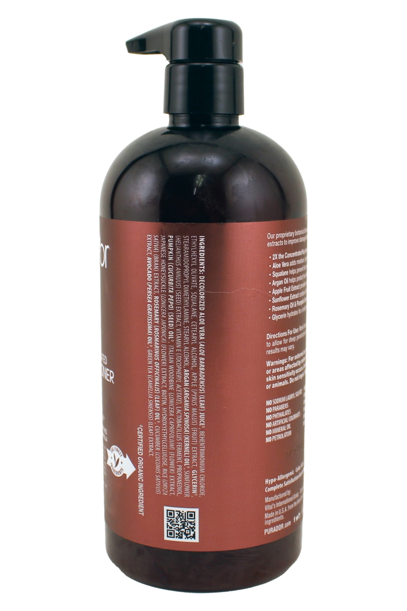 Pura D'Or Biotin Conditioner For Fine, Thinning Hair 24 Fl Ounce