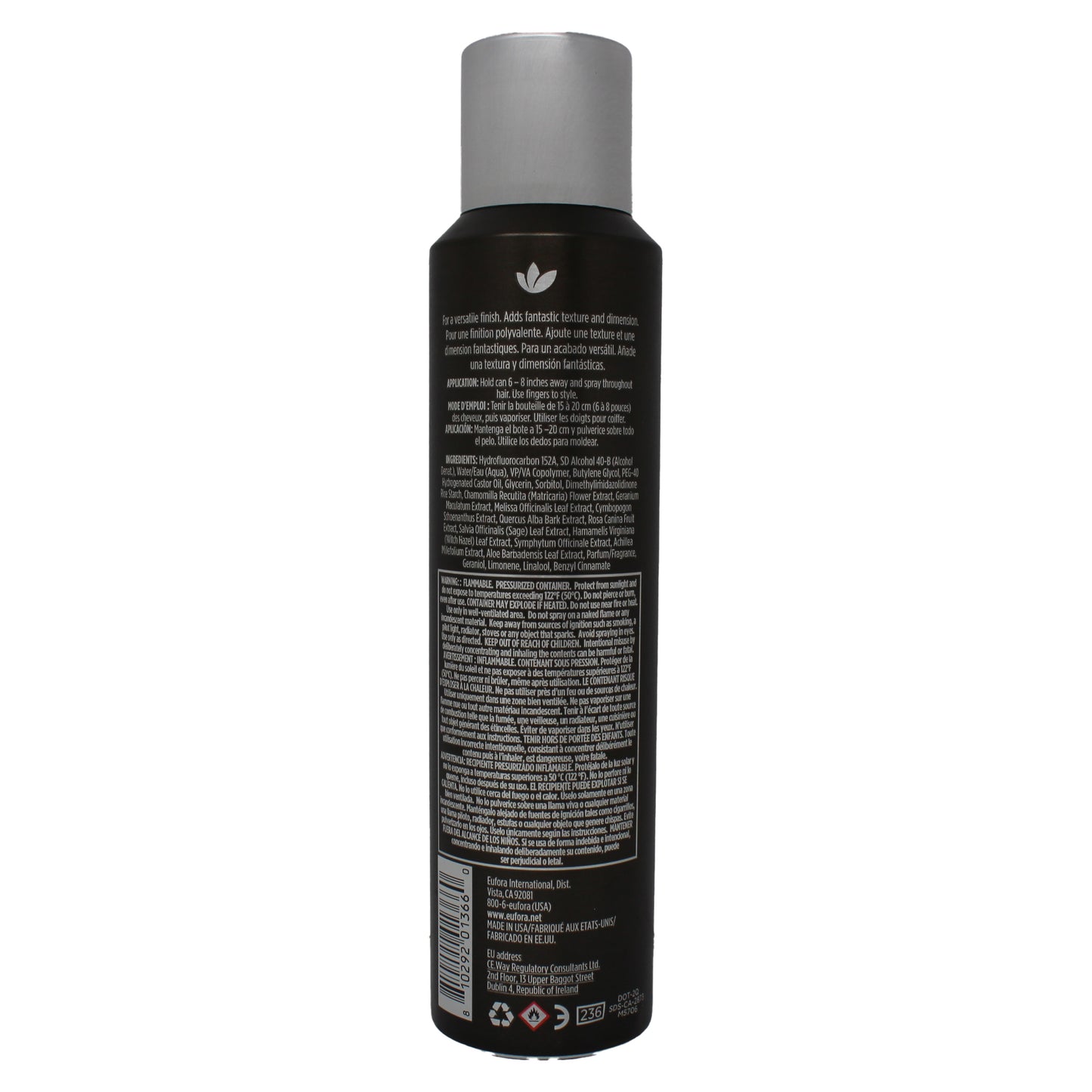 Eufora Style Details Dry Spray Wax 4.4 Ounces