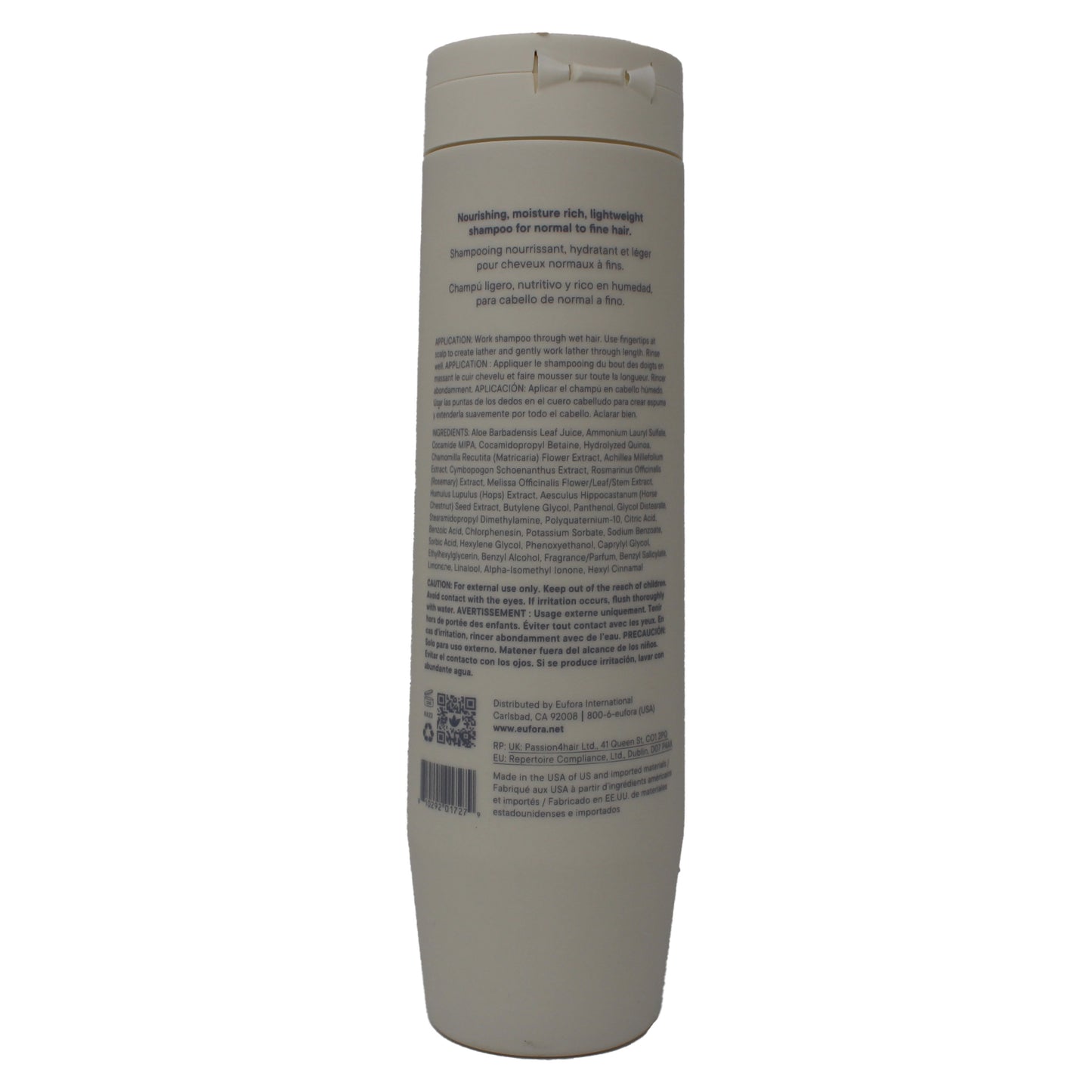 Eufora Nourish Hydrating Shampoo 9.5 Ounce
