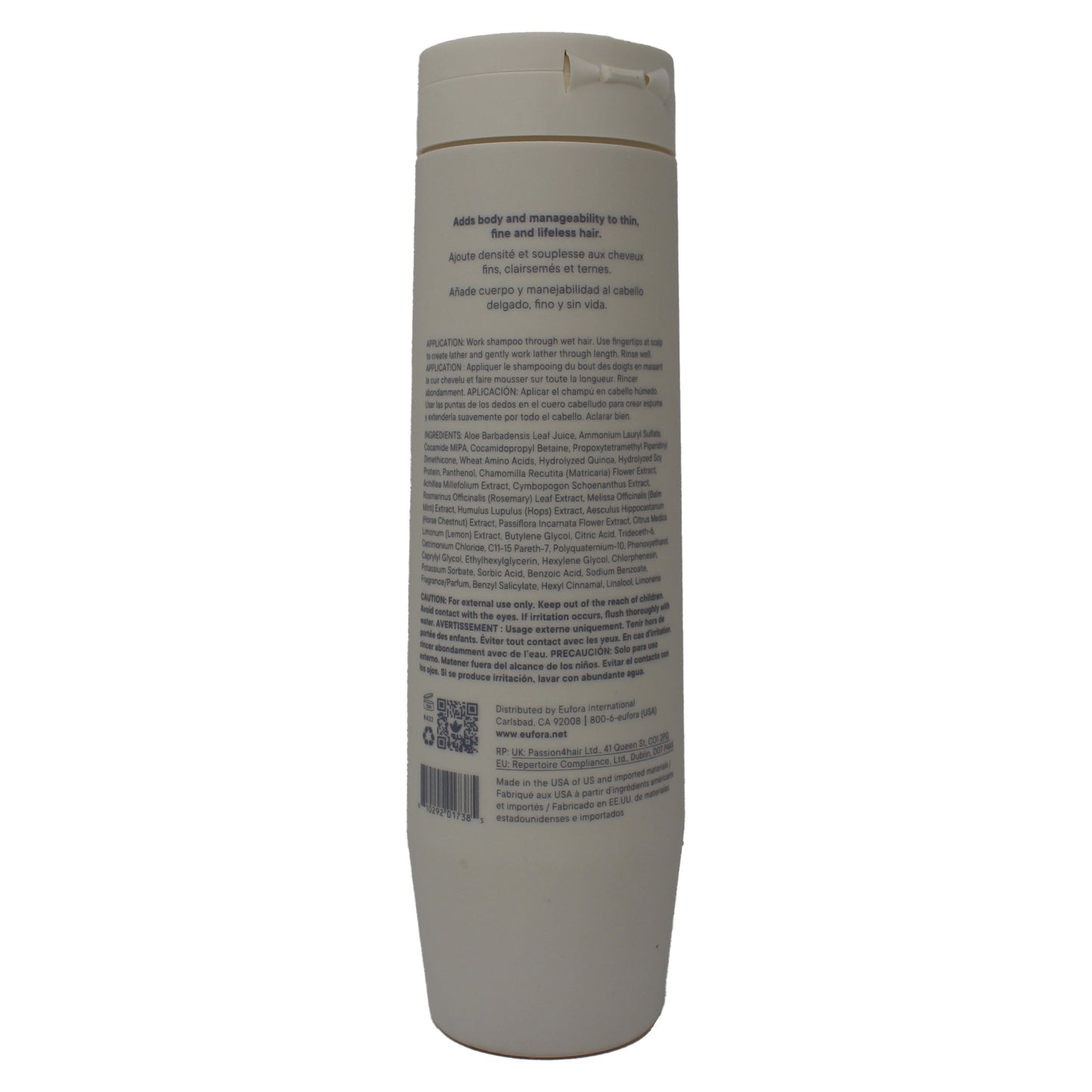 Eufora Volumizing Nourishing Shampoo 9.5 Ounce
