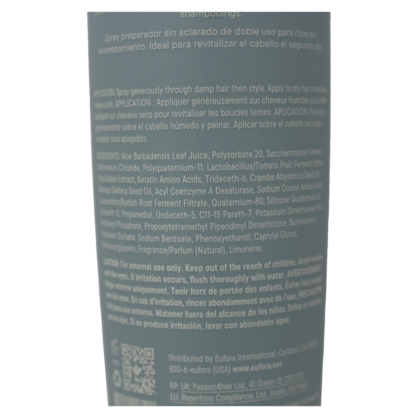 Eufora Perfect Curl Curl Activator 6.8 Ounces