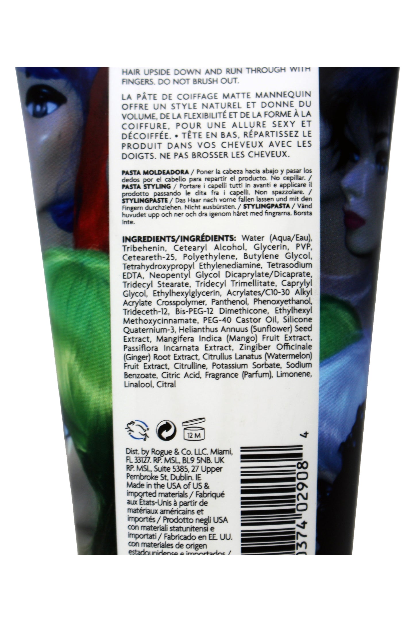 R+Co Mannequin Styling Paste 5 Ounces