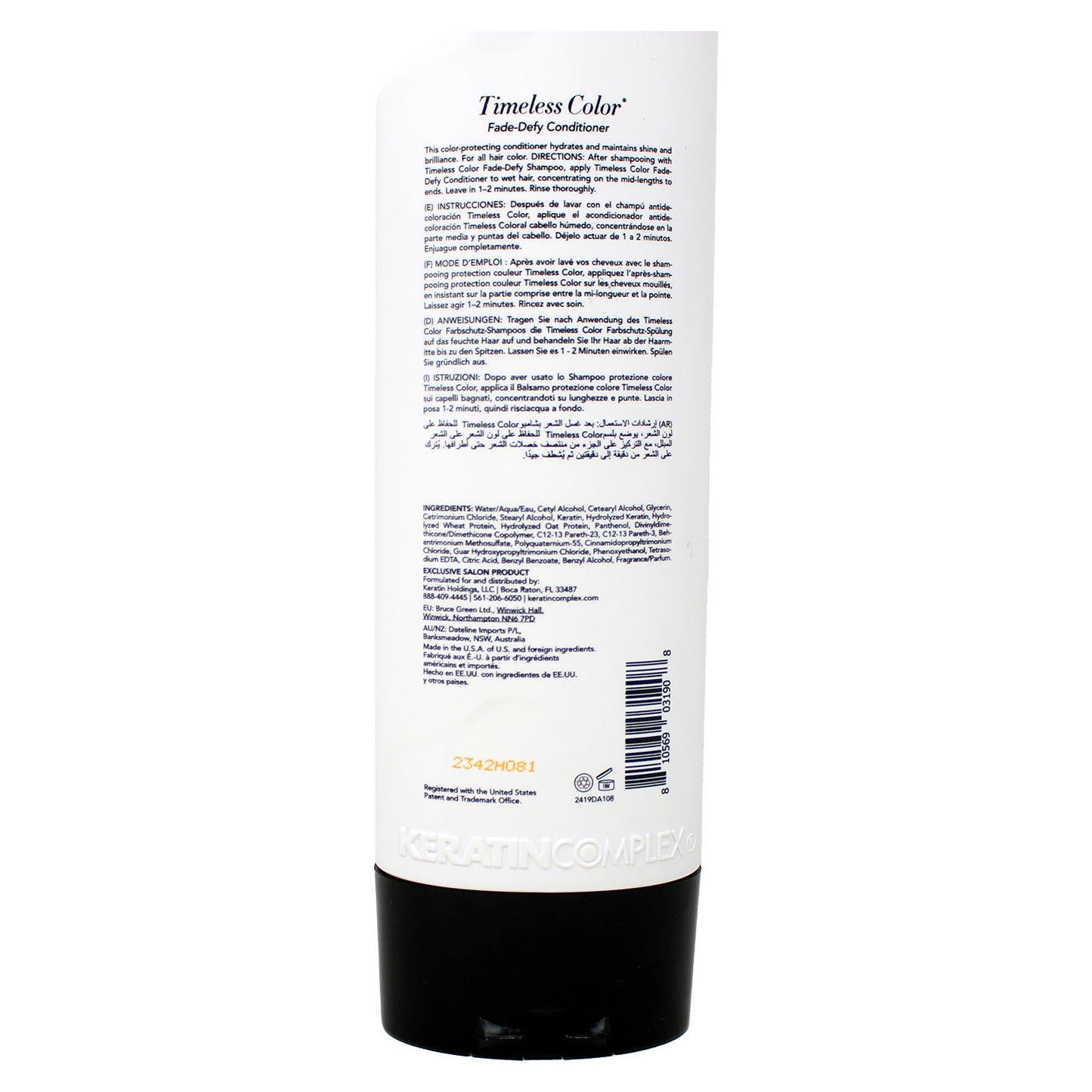Keratin Complex Timeless Color Conditioner, 13.5 fl oz