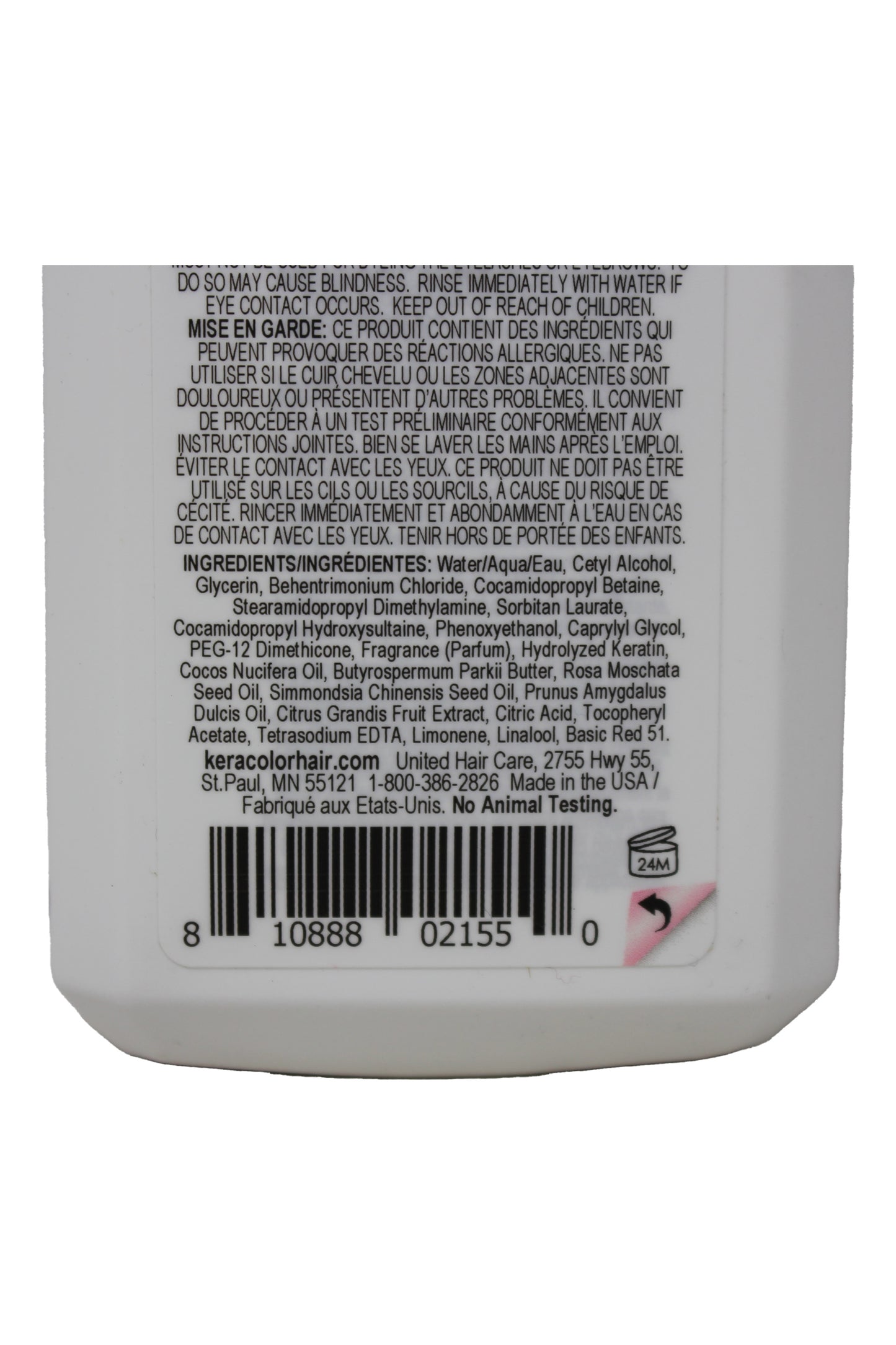 Keracolor Clenditioner LIGHT PINK Hair Dye Semi Permanent Hair Color 12 Ounce