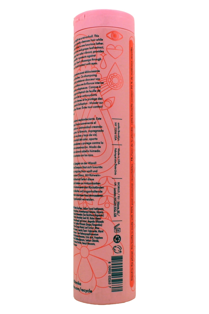 Amika Mirrorball High Shine + Protect Antioxidant Shampoo 9.2 Fl Ounce