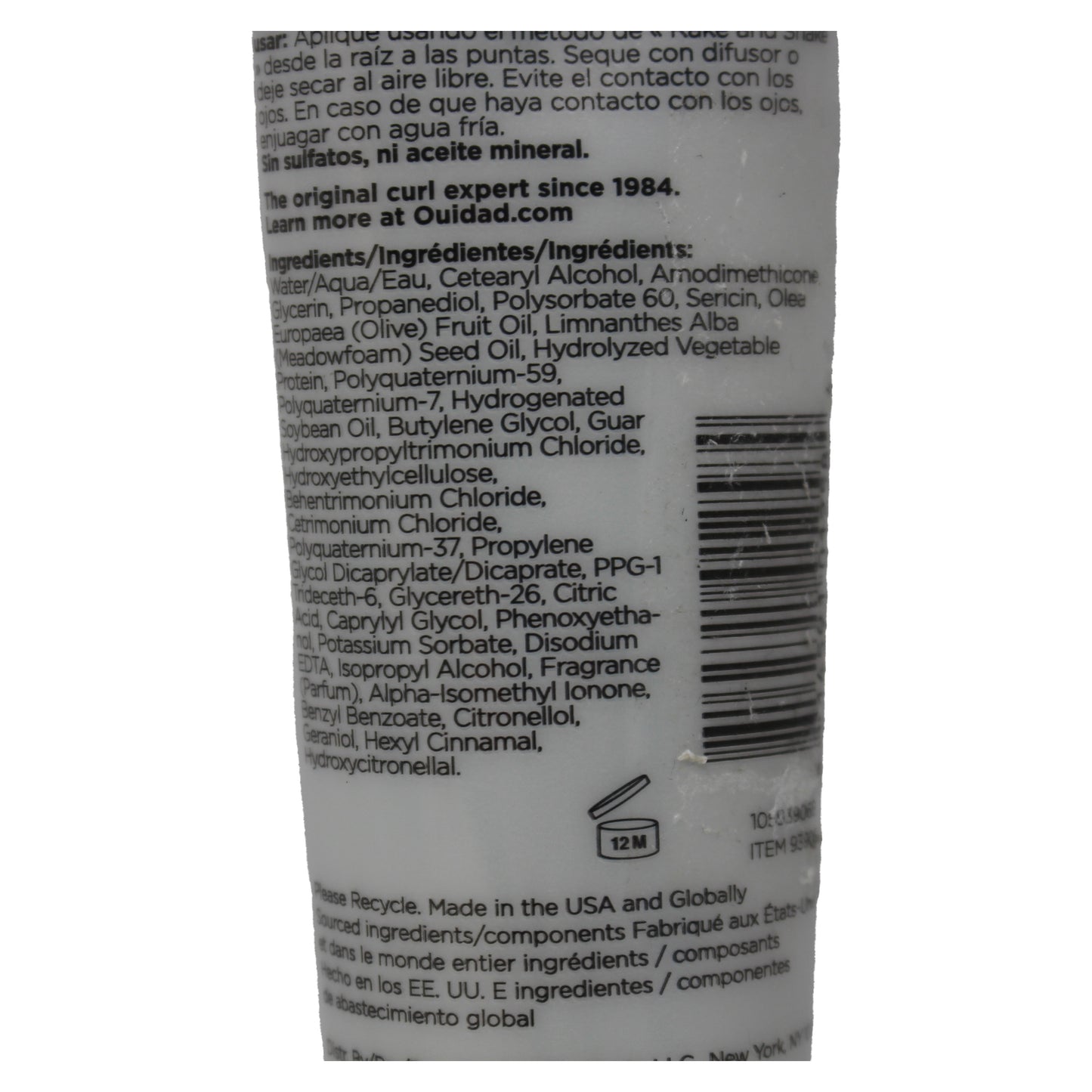 Ouidad Advanced Climate Control Featherlight Styling Cream 5.7 fl oz.