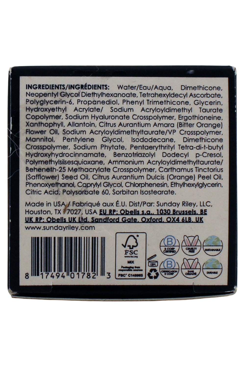 Sunday Riley C.E.O. Afterglow Vitamin C Gel Cream 0.5 oz