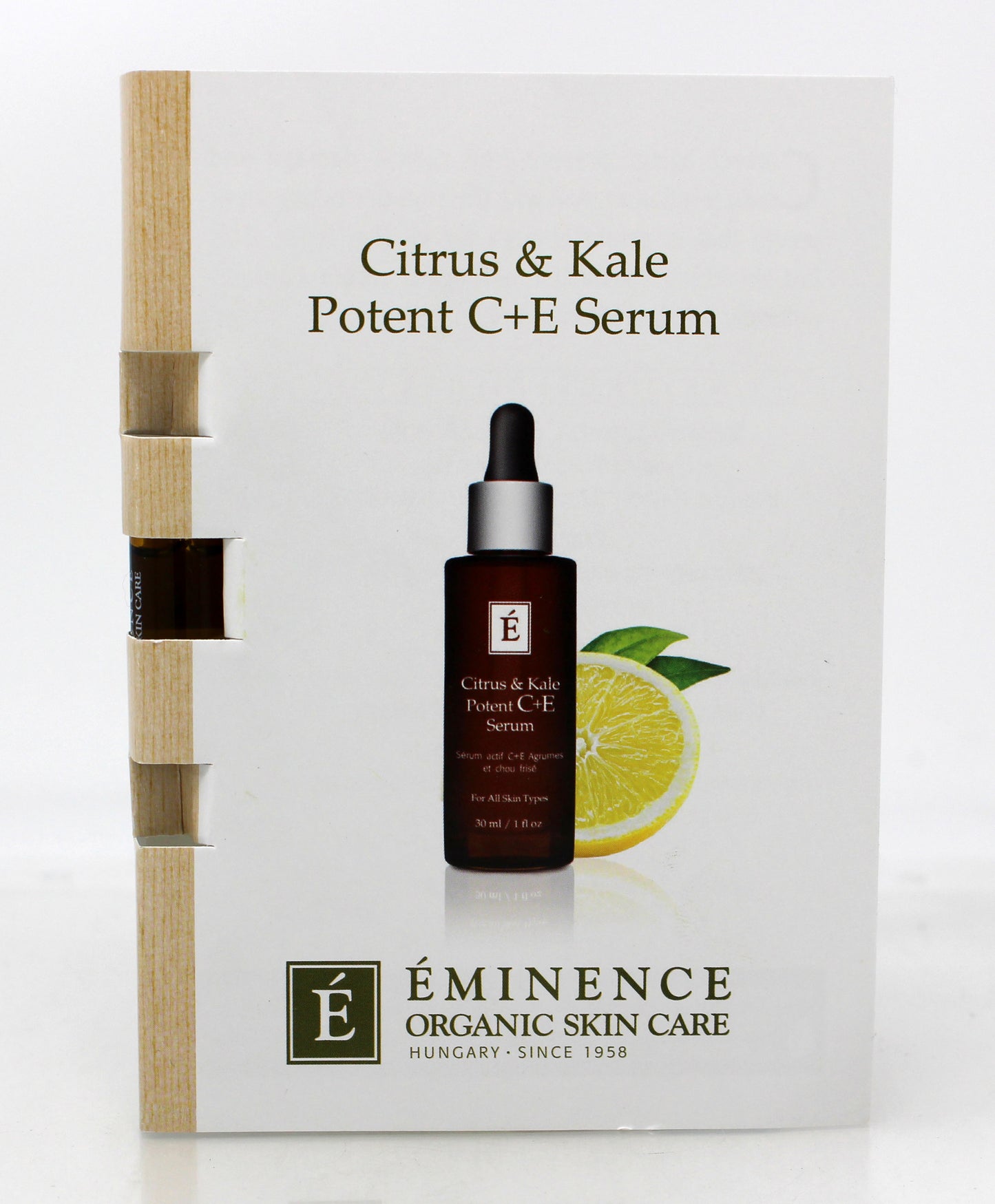 Eminence Citrus & Kale Potent C + E Serum Sample Size (Pack of 3)