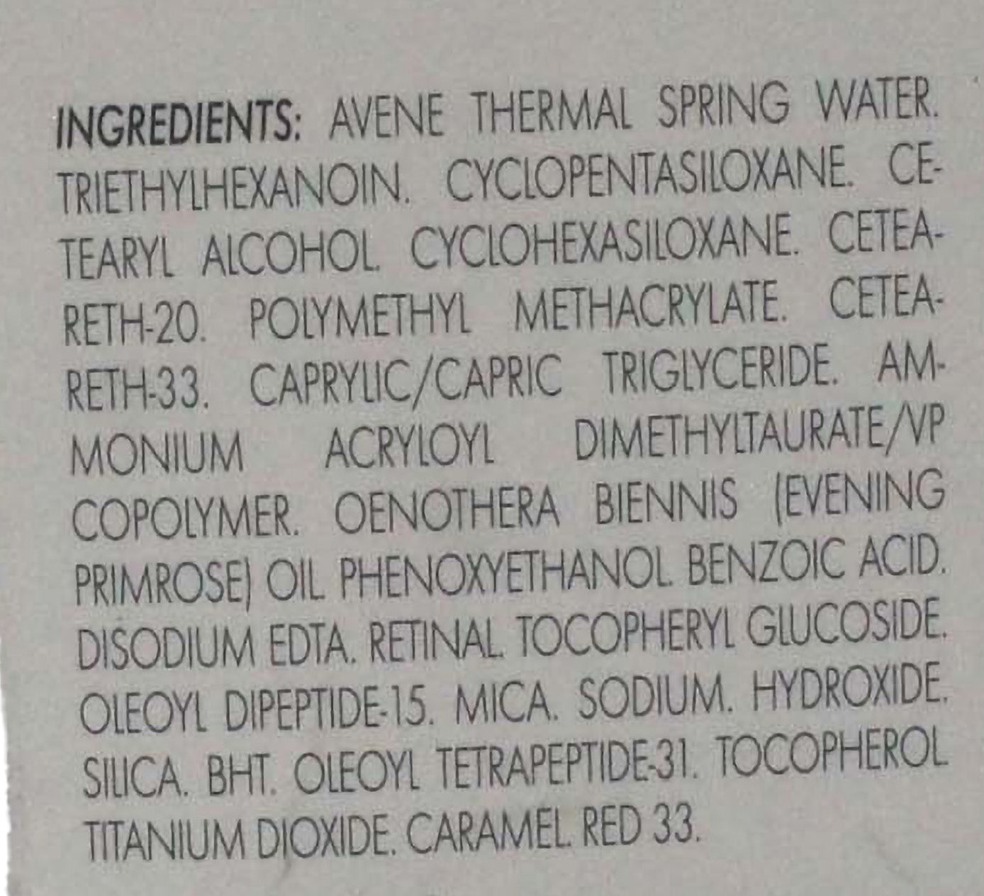 Avene RetrinAL 0.1 Intensive Cream 1.0 Ounce