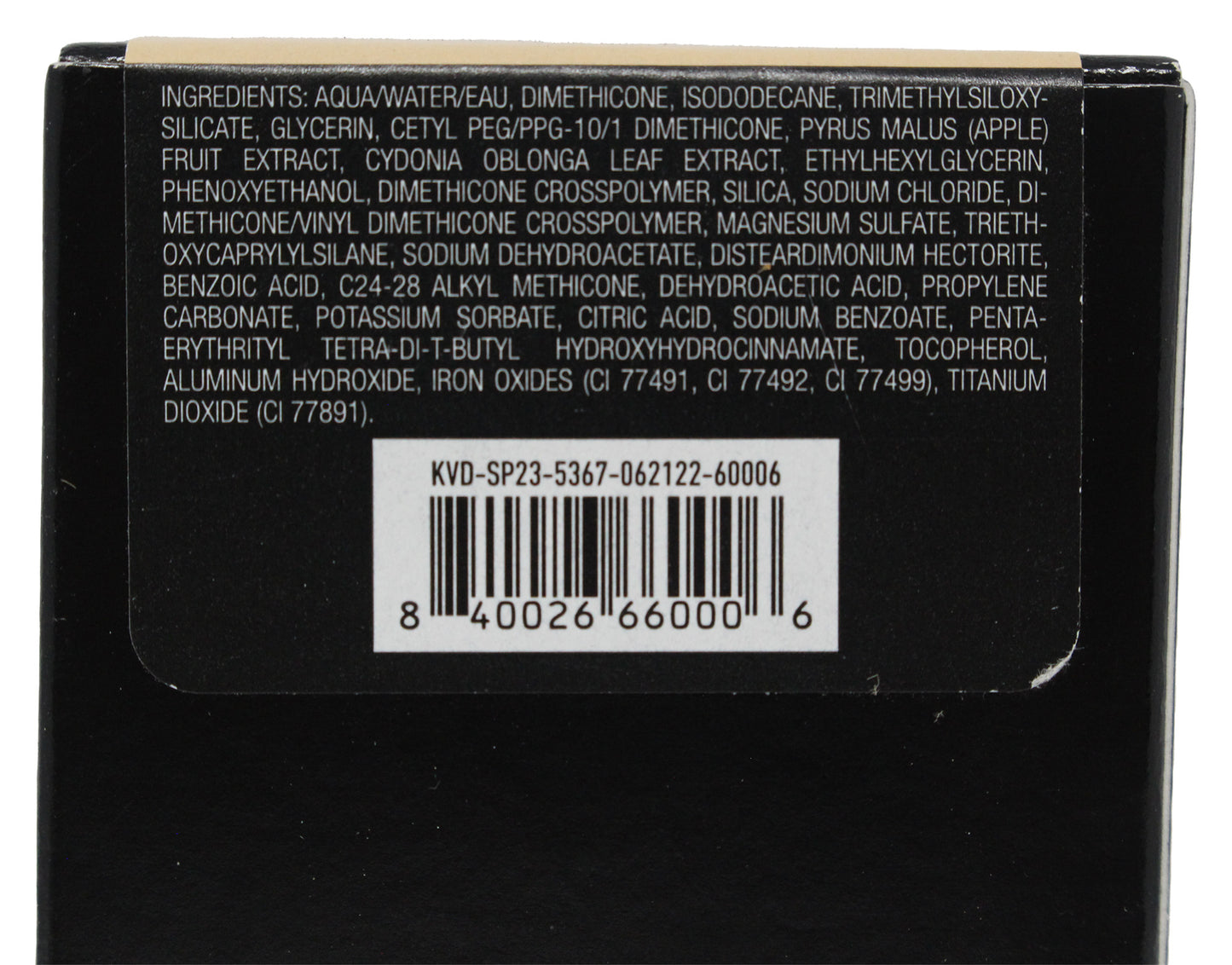 KVD Beauty Good Apple Full Coverage Serum Foundation 010 Light 1.01 Ounces