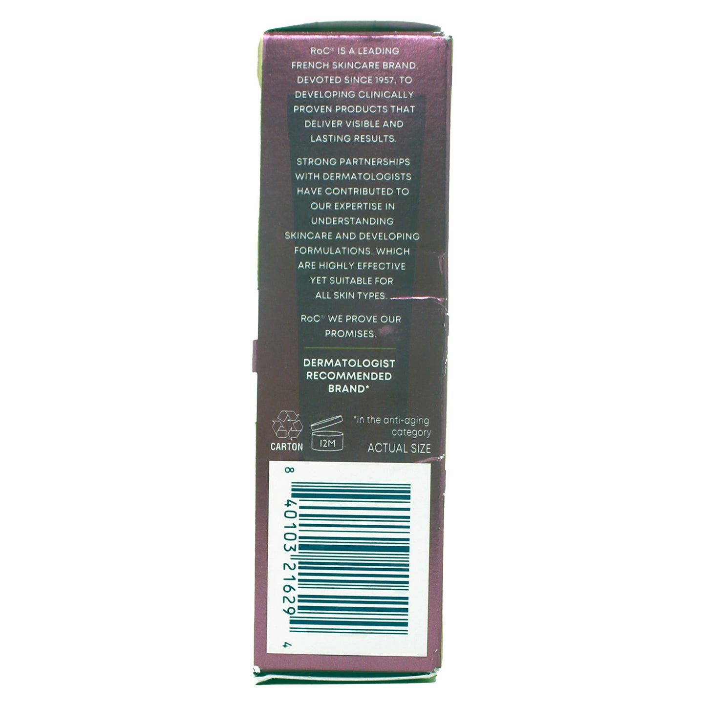 Roc Retinol Correxion Line Smoothing Eye Cream 0.5 Ounces