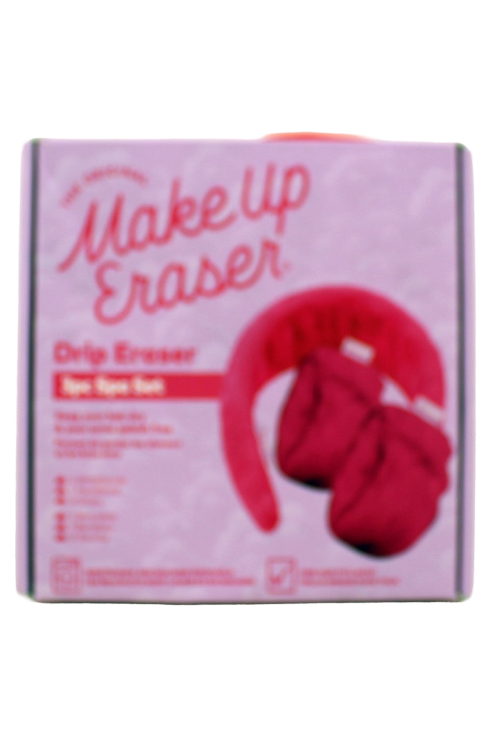 The Original Makeup Eraser Spa Set - Drip Eraser with Absorbent Headband and Wristbands