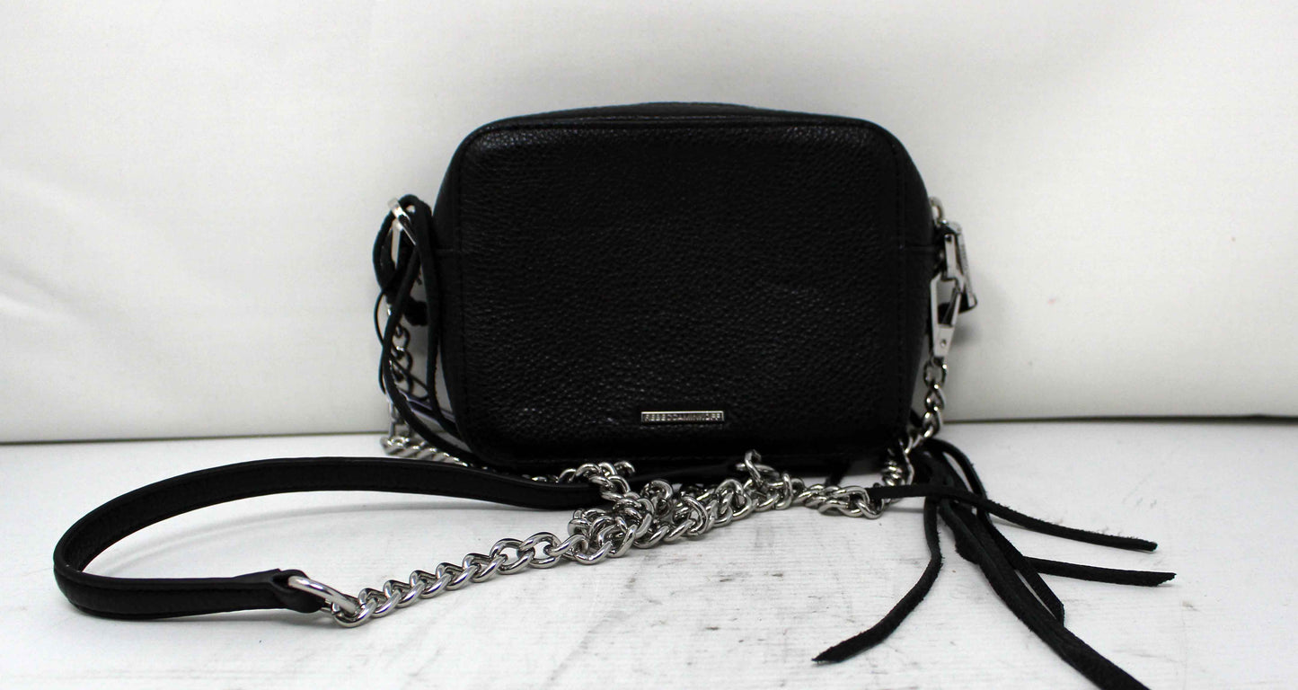 Rebecca Minkoff 4 Zip Moto Camera Bag Black