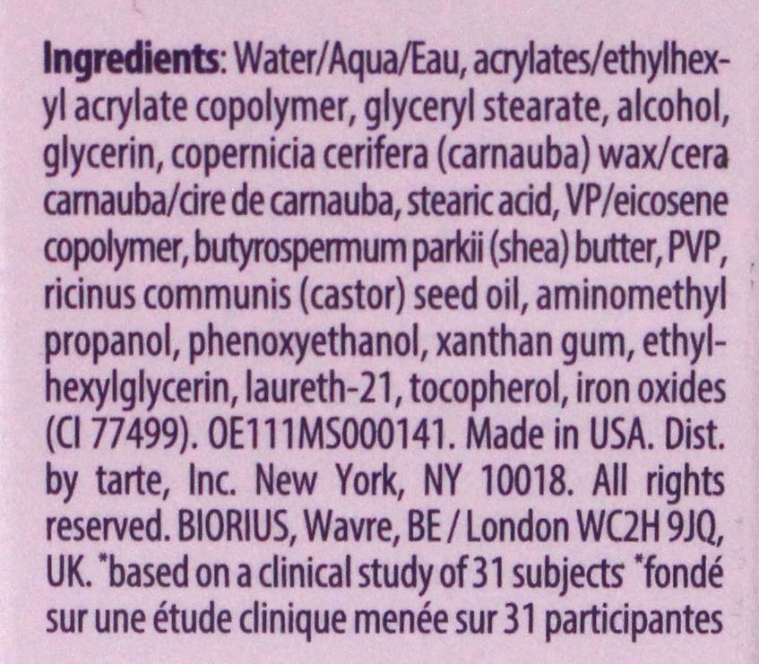 Tarte Tartelette Tubing Mascara Black 0.27 Ounce