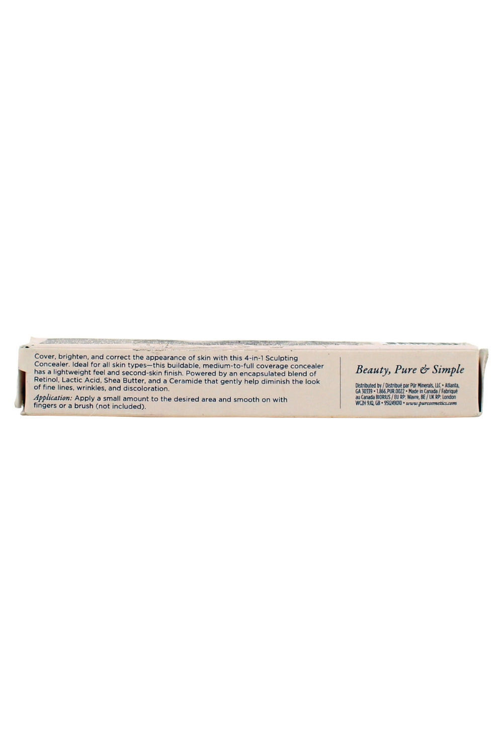 PUR Beauty 4-In-1 Sculpting Concealer LN2 Fair Ivory 0.13 Ounces