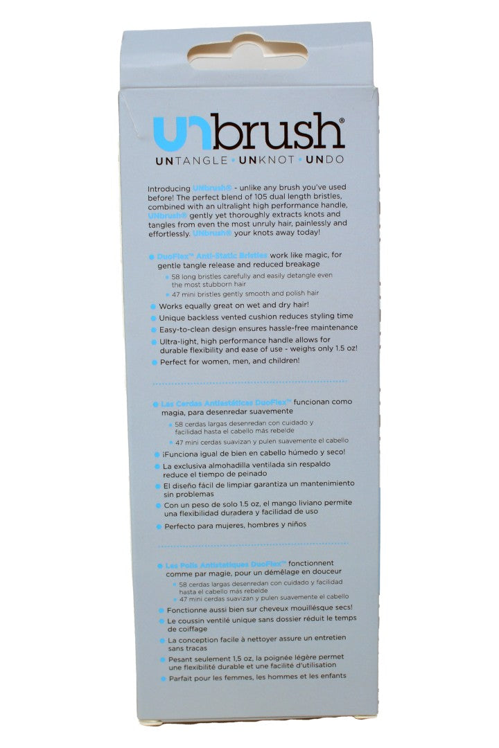 FHI Heat UNbrush Vented Detangling Brush Light Blue/Grey 1 Count