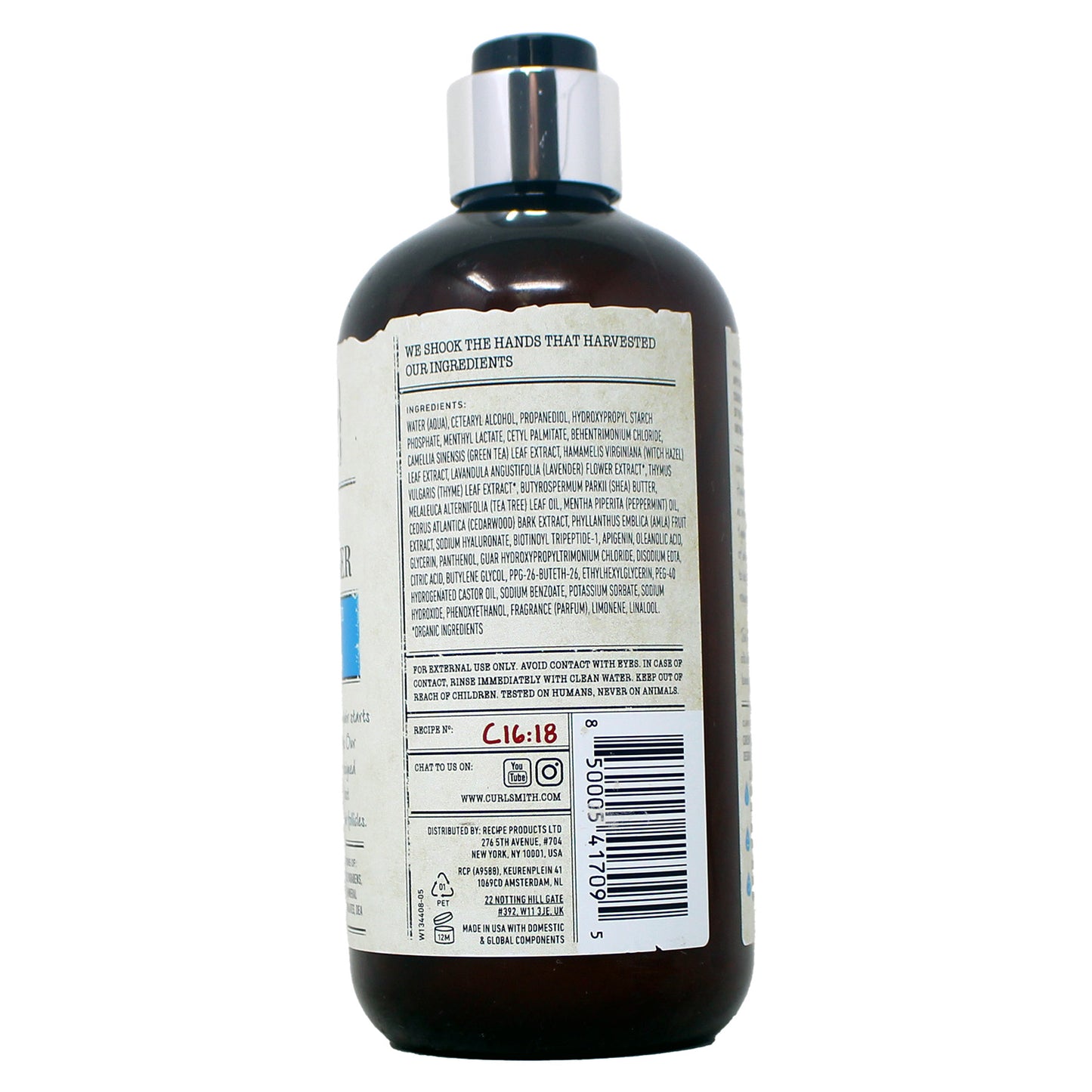 Curlsmith Post-Wash Calming Conditioner, 12 fl oz