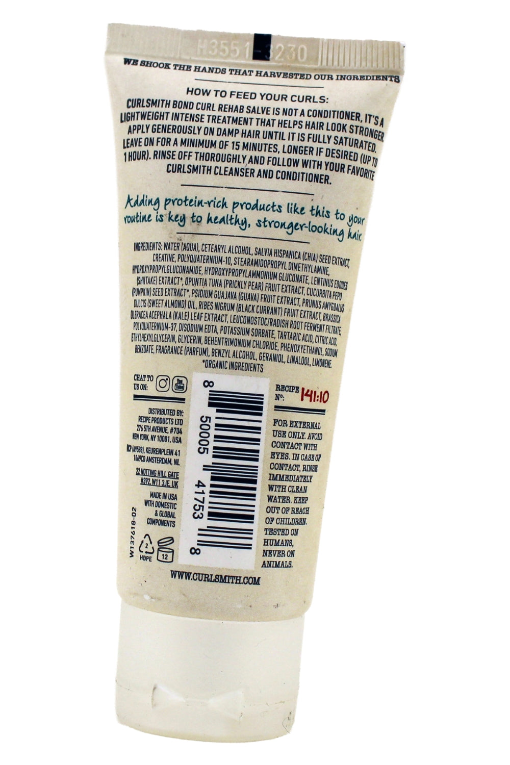 Curlsmith Bond Curl Rehab Salve 2oz