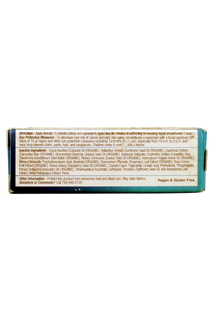 Coola Lip Balm Sunscreen SPF 30 Waterproof Original .15 Ounce