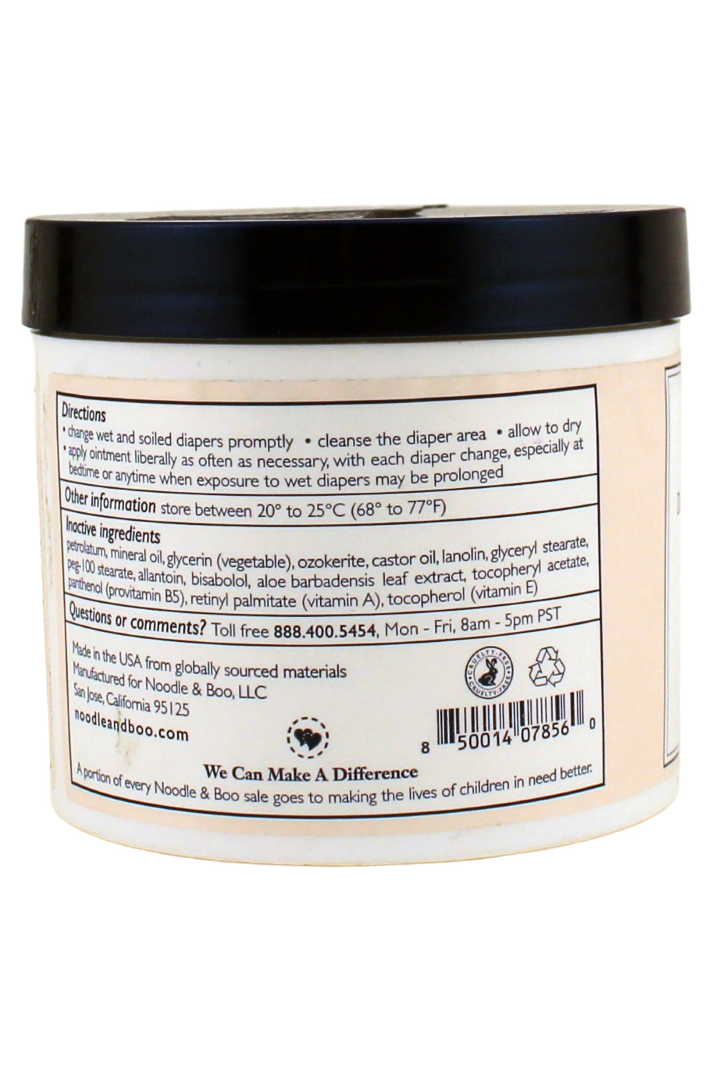 Noodle & Boo Diaper Rash Ointment, 10 Ounce