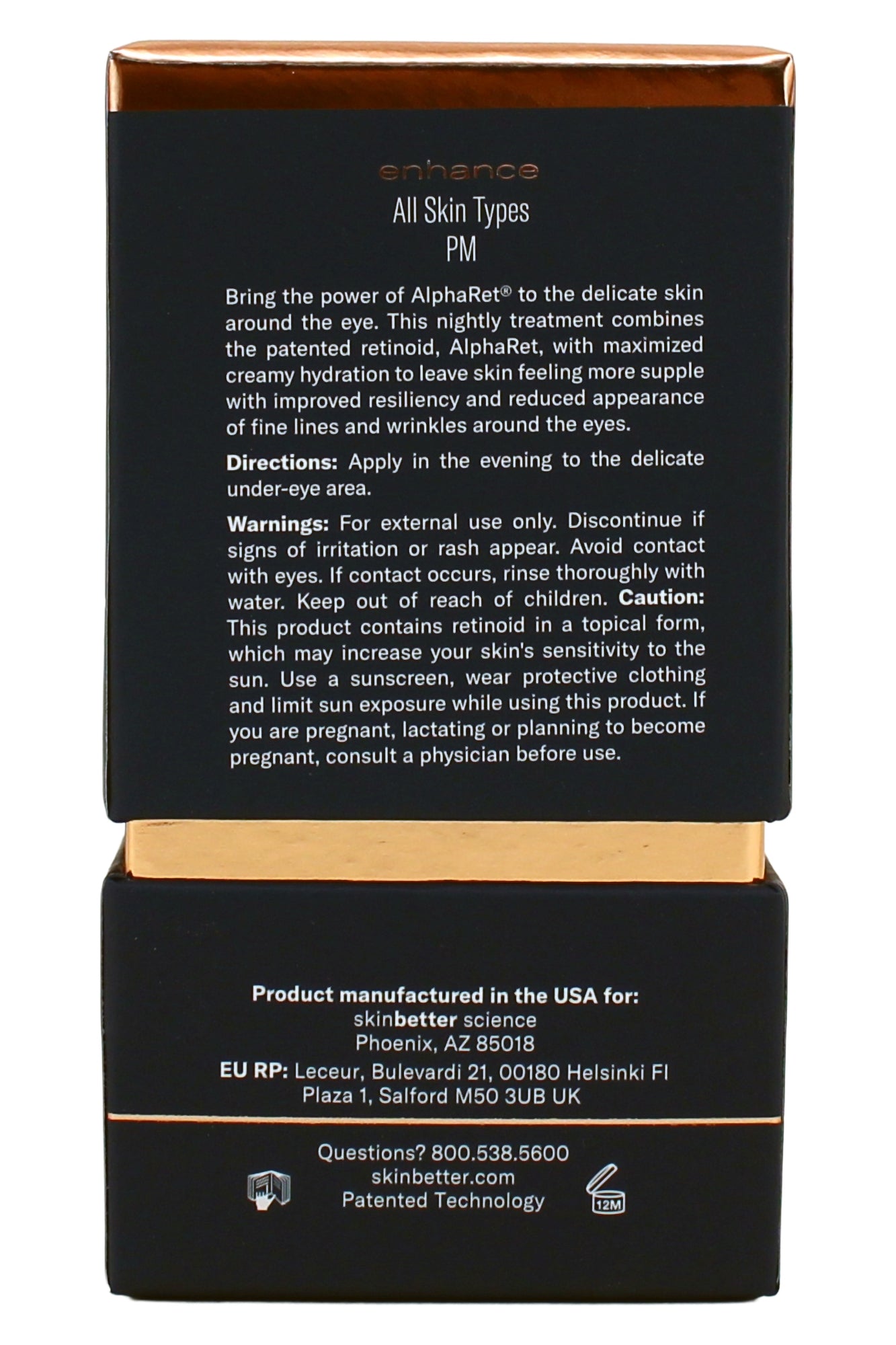 SkinBetter Science EyeMax AlphaRet Overnight Cream 0.5 oz