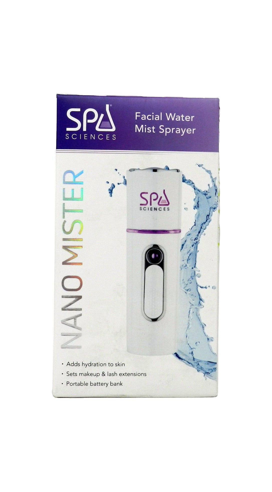 Spa Sciences Facial Water Mist Sprayer, Nano Mister