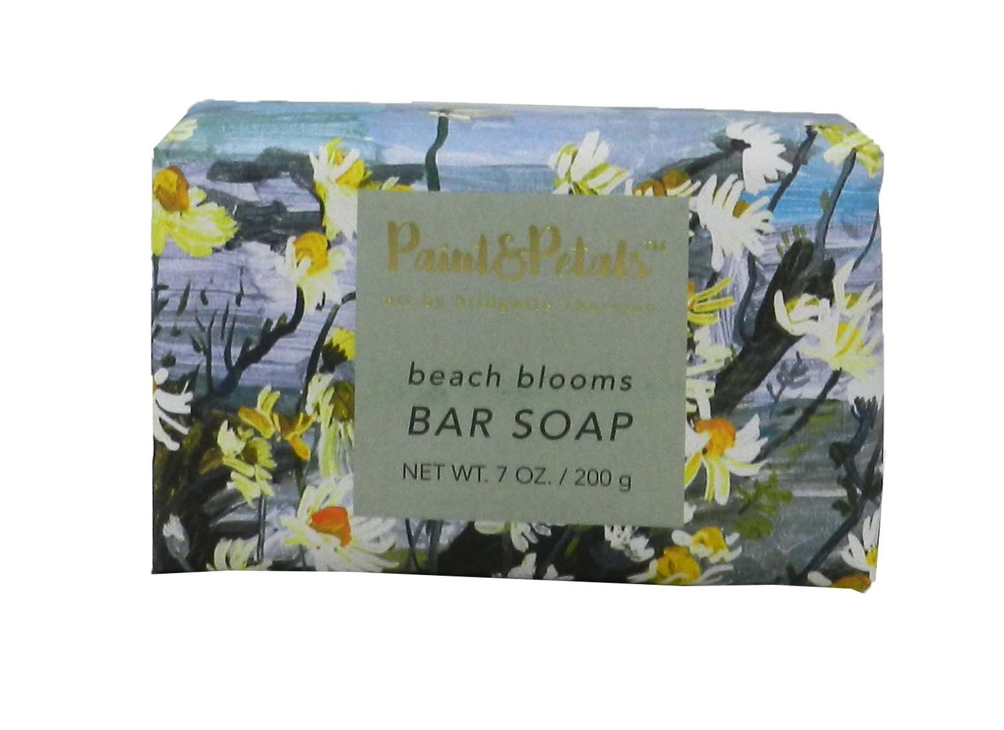 Paint & Petals Beach Blooms Scented Bar Soap 7Oz