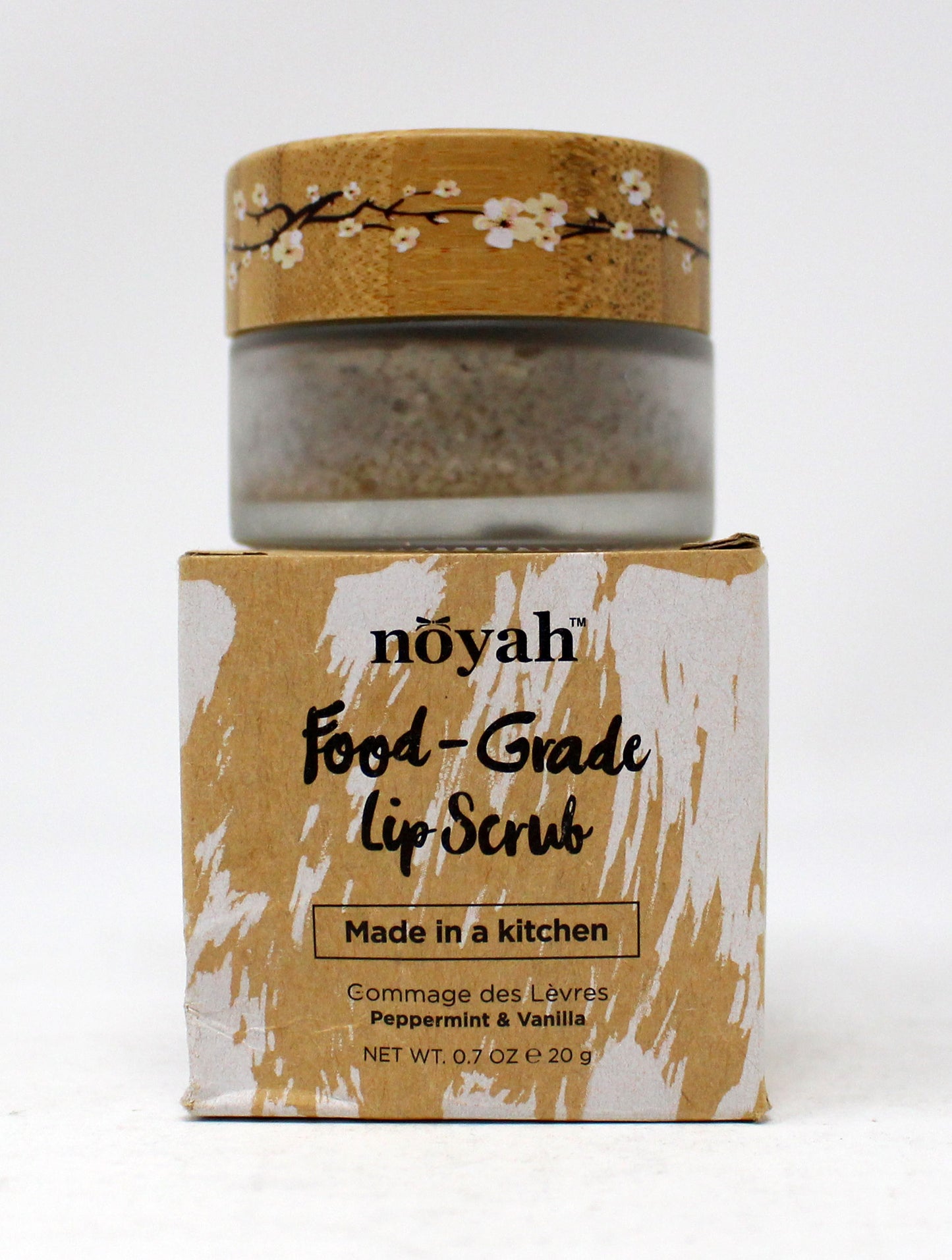 Noyah Food-Grade Lip Scrub 0.7 Ounce (Backdated)