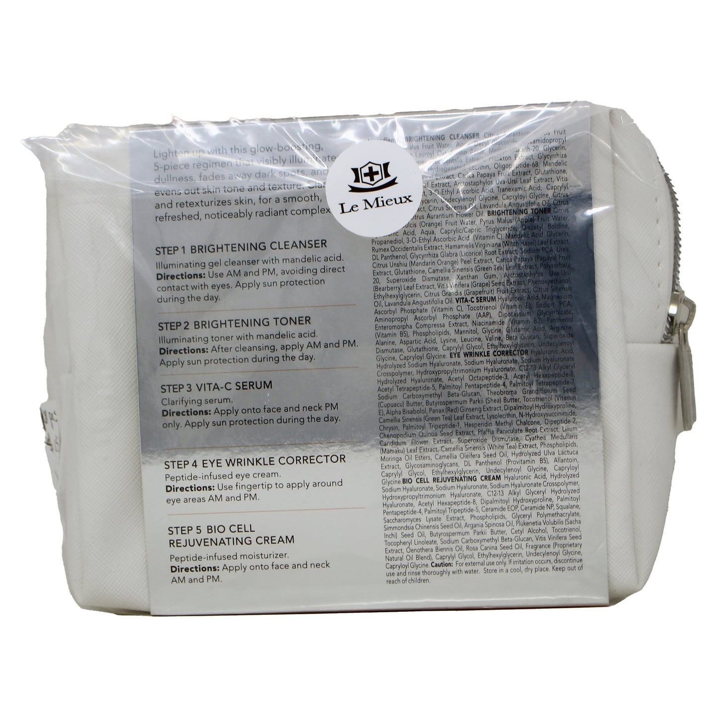 Le Mieux Brightening Beauty Essentials Skincare Set (Dull Skin)