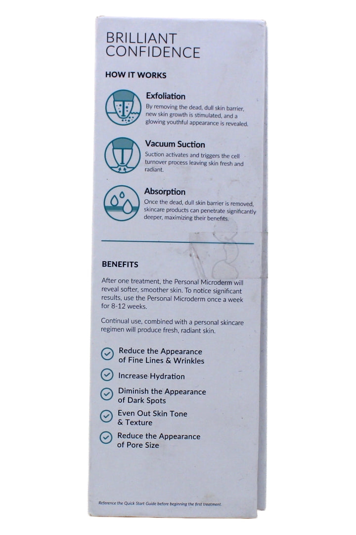 PMD Personal Microderm Classic Esxfoliation with Vaccum Suction 1 Count