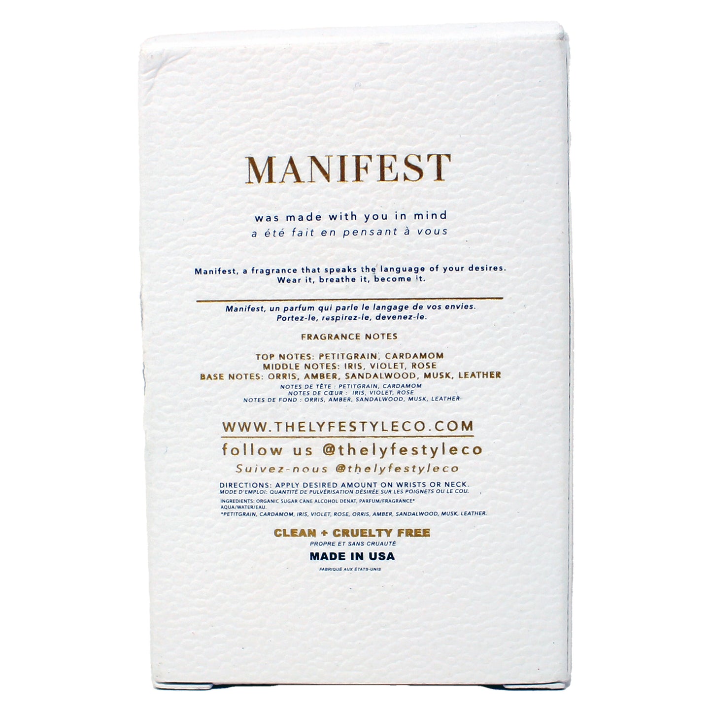 The Lyfestyle Manifest Eau De Parfum 1.7 Ounces
