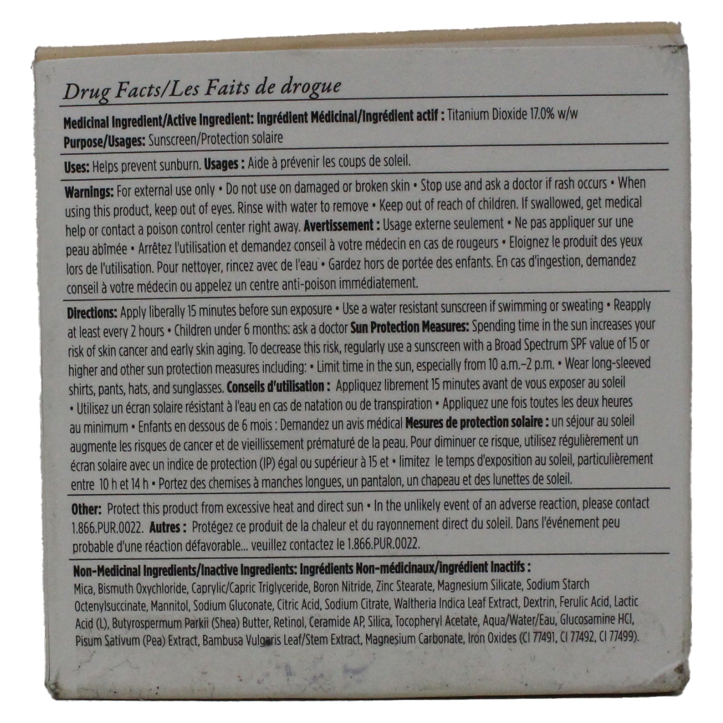 PÜR 4 in 1 Pressed Mineral SPF 15 Powder Foundation Porcelain LP4, 0.28 Ounces