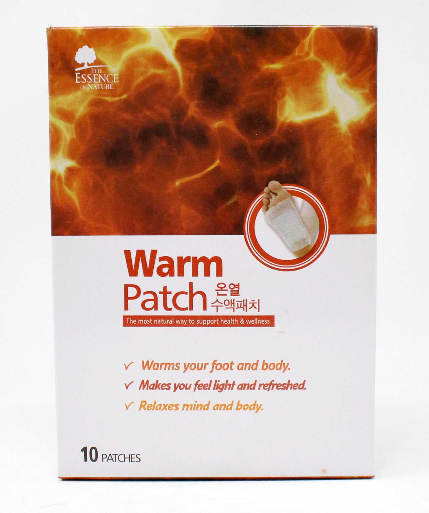 The Essence Of Nature Warm Foot Patch (10 Patches)