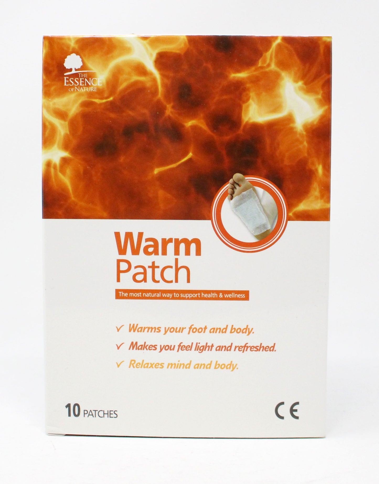 The Essence Of Nature Warm Foot Patch Warming Effect (10 Patches)
