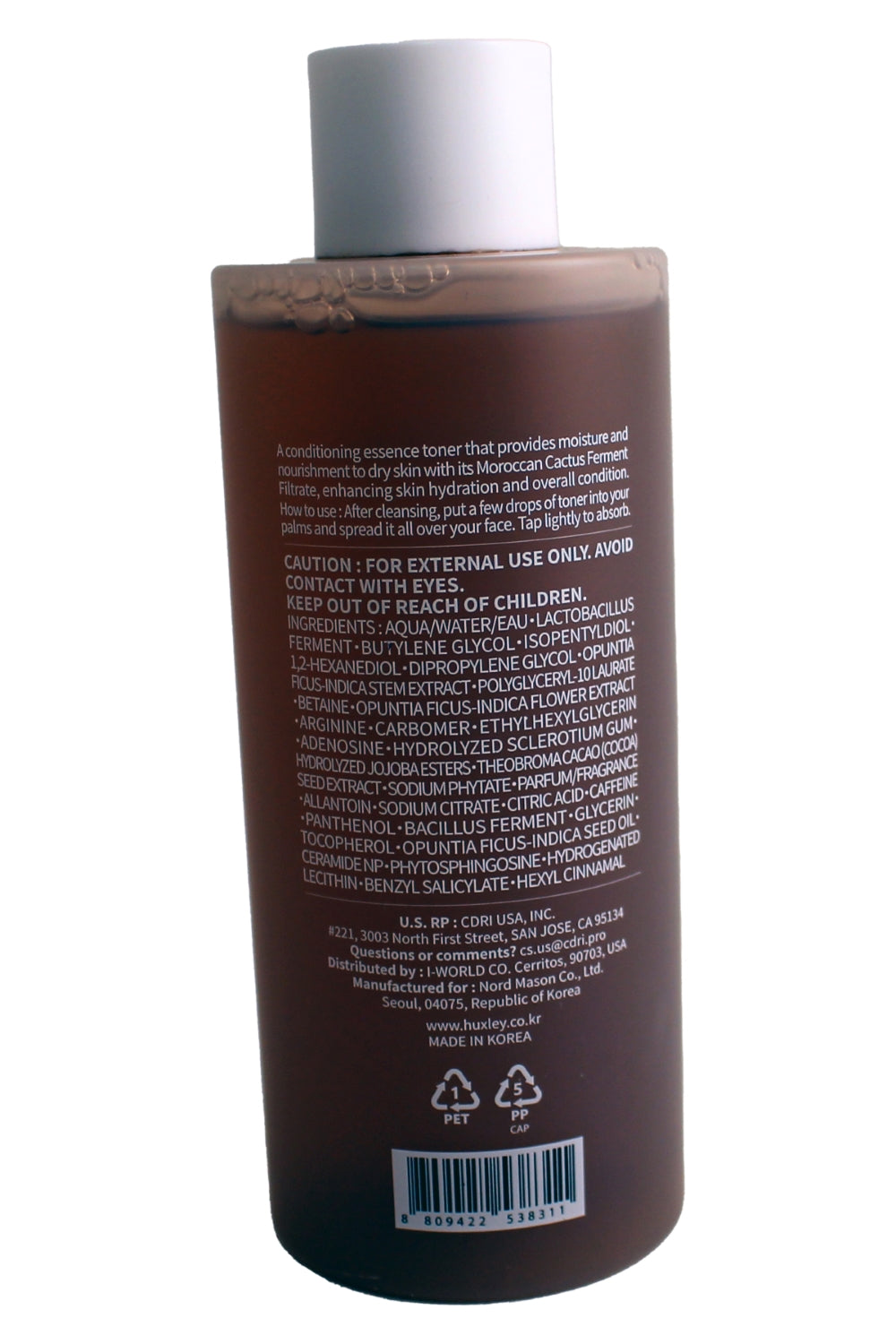Huxley Conditioning Essence Toner With Prickly Pear Seed Oil 10.14 Fl Ounce