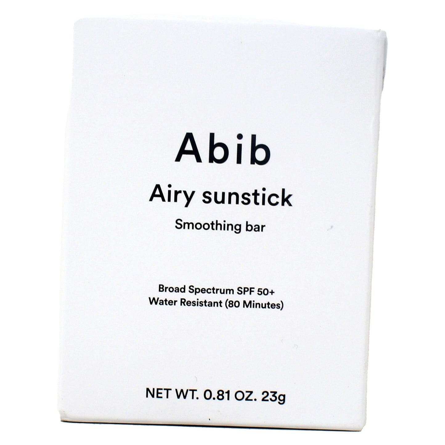 Abib Airy Sunstick Smoothing Bar SPF 50, 0.81 Ounces