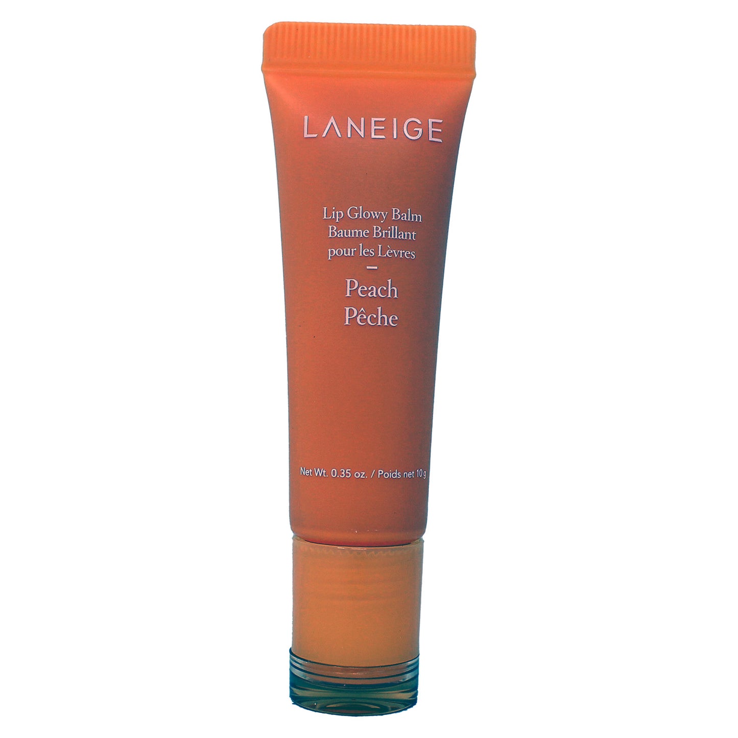 LANEIGE Lip Glowy Balm Peach 0.35 Ounces