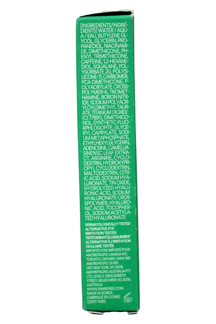 Innisfree Green Tea Caffeine Bright-Eye Serum Roll-On 0.33 Ounces