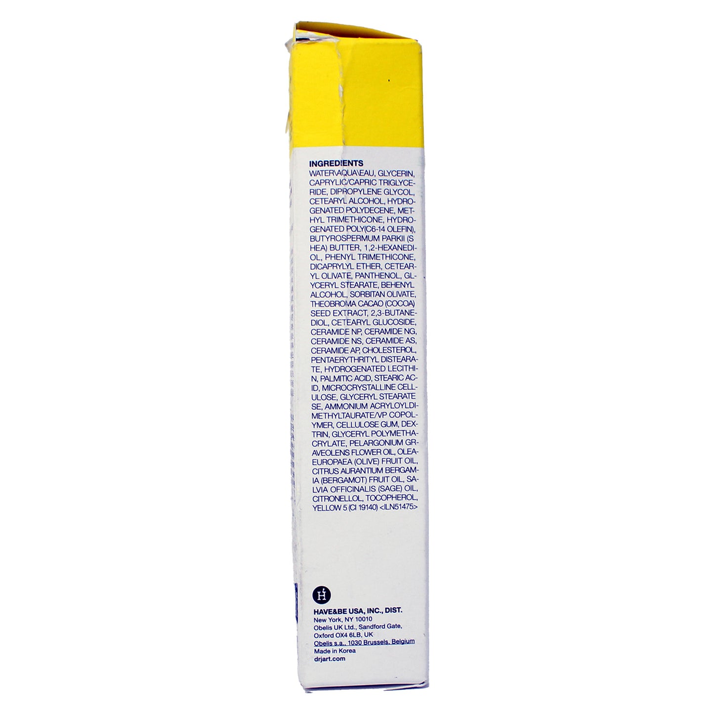 Dr. Jart+ Ceramidin Skin barrier Moisturizing Cream 1.69 Fl Ounce