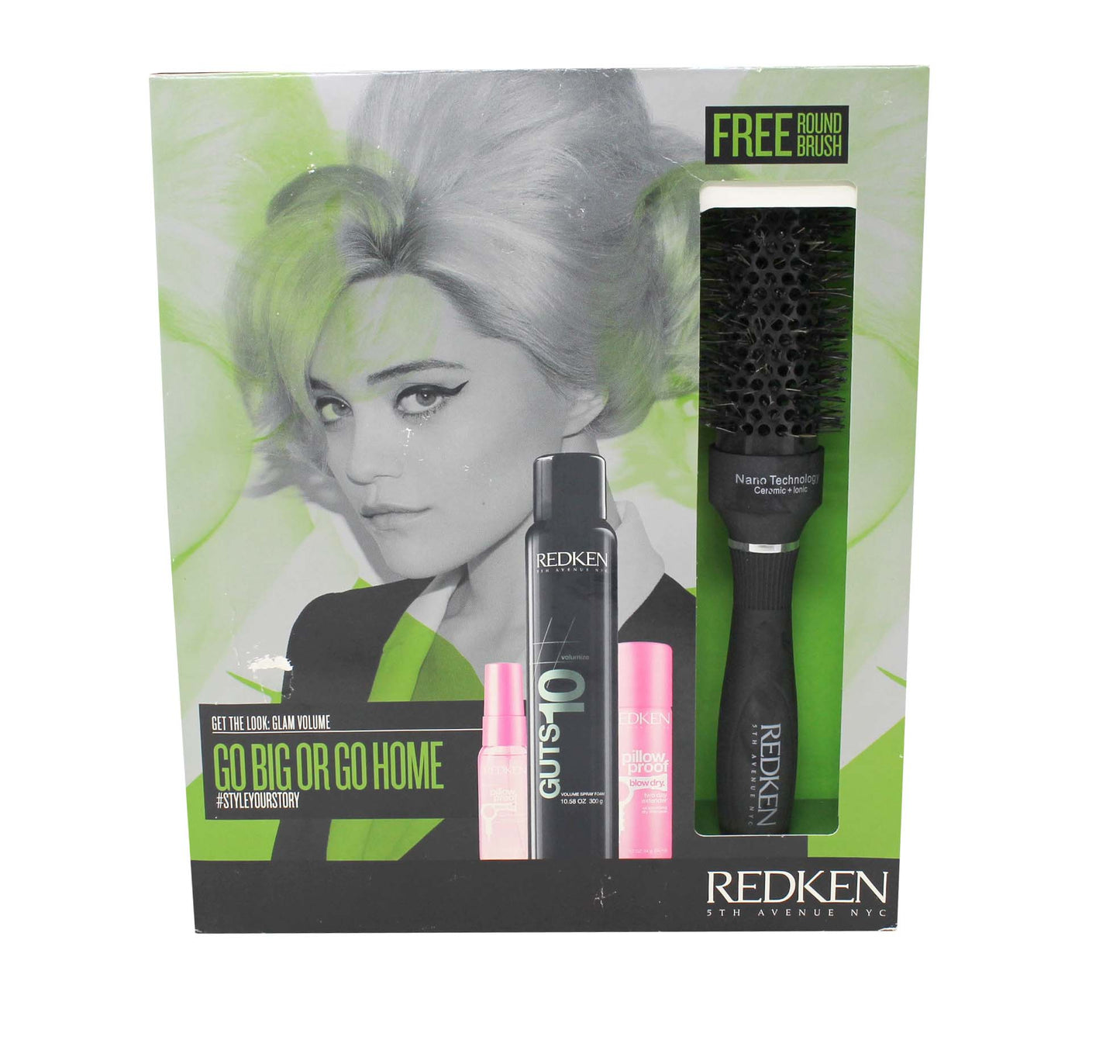 Redken Go Big Or Go Home Hair Styling Product Set