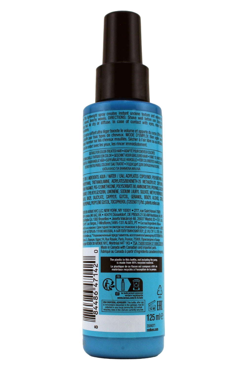 Redken Beach Spray Texture Spray 4.2 Fl Ounce