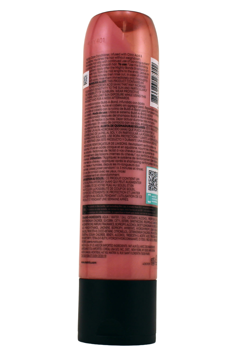 Matrix Insta Cure Build A Bond Mighty Care Conditioner Bonding System for Damaged Hair 10.1 Fl Ounce