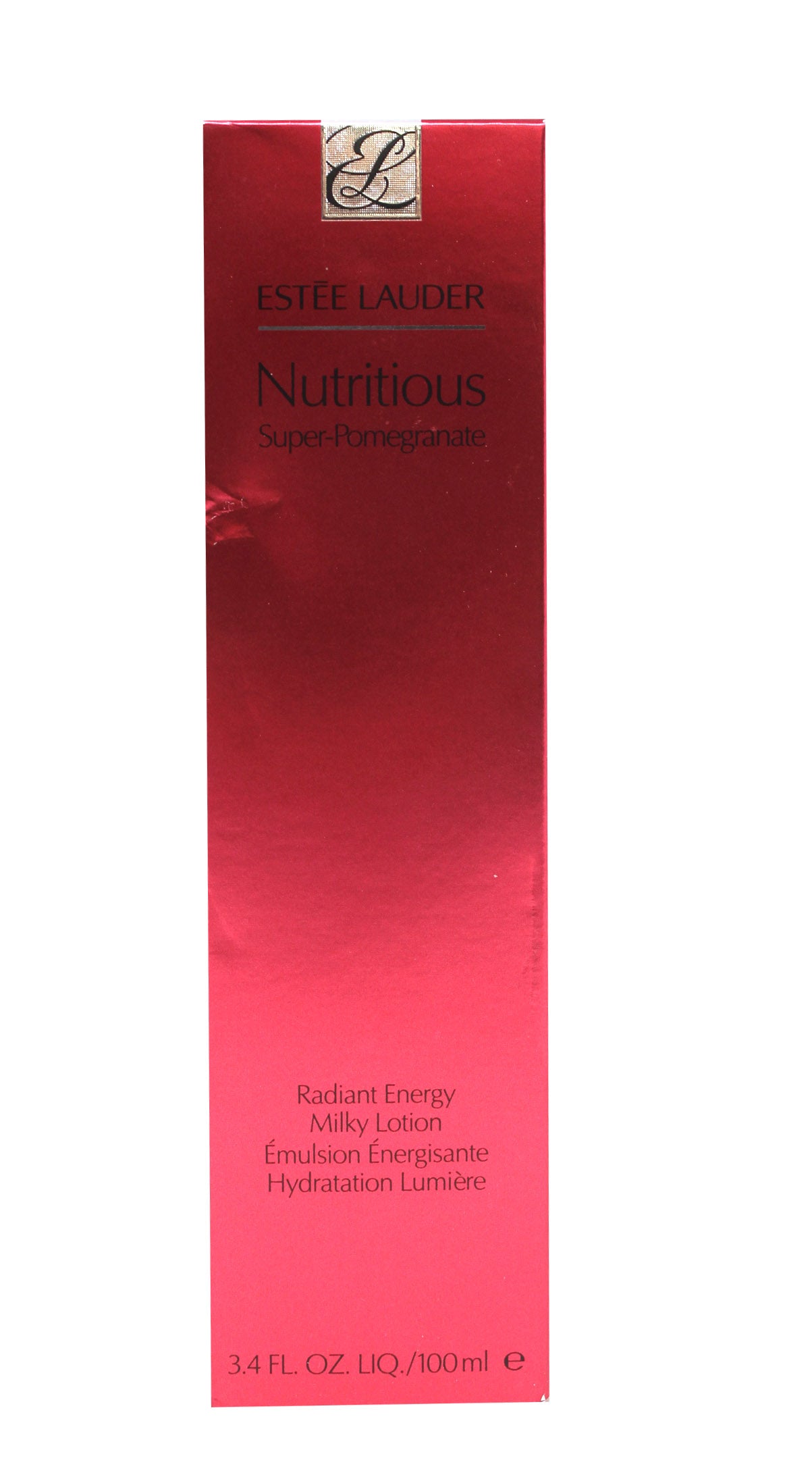 Estee Lauder Nutritious Super-Pomegranate Radiant Energy Milky Lotion 3.4 Ounces