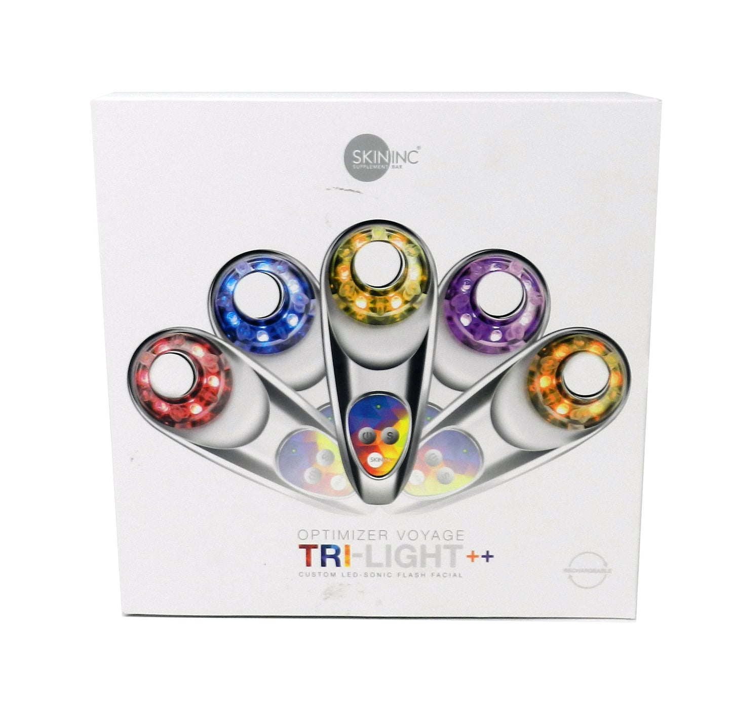 SkinInc Optimizer Voyage Tri-Light + LED Sonic Flash Facial