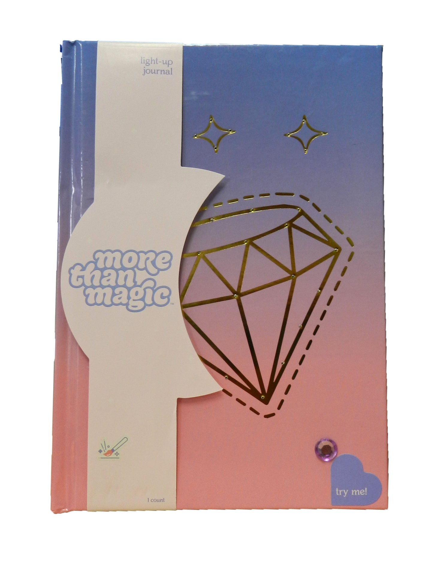 More Than Magic Hardcover Lined Journal - Diamond