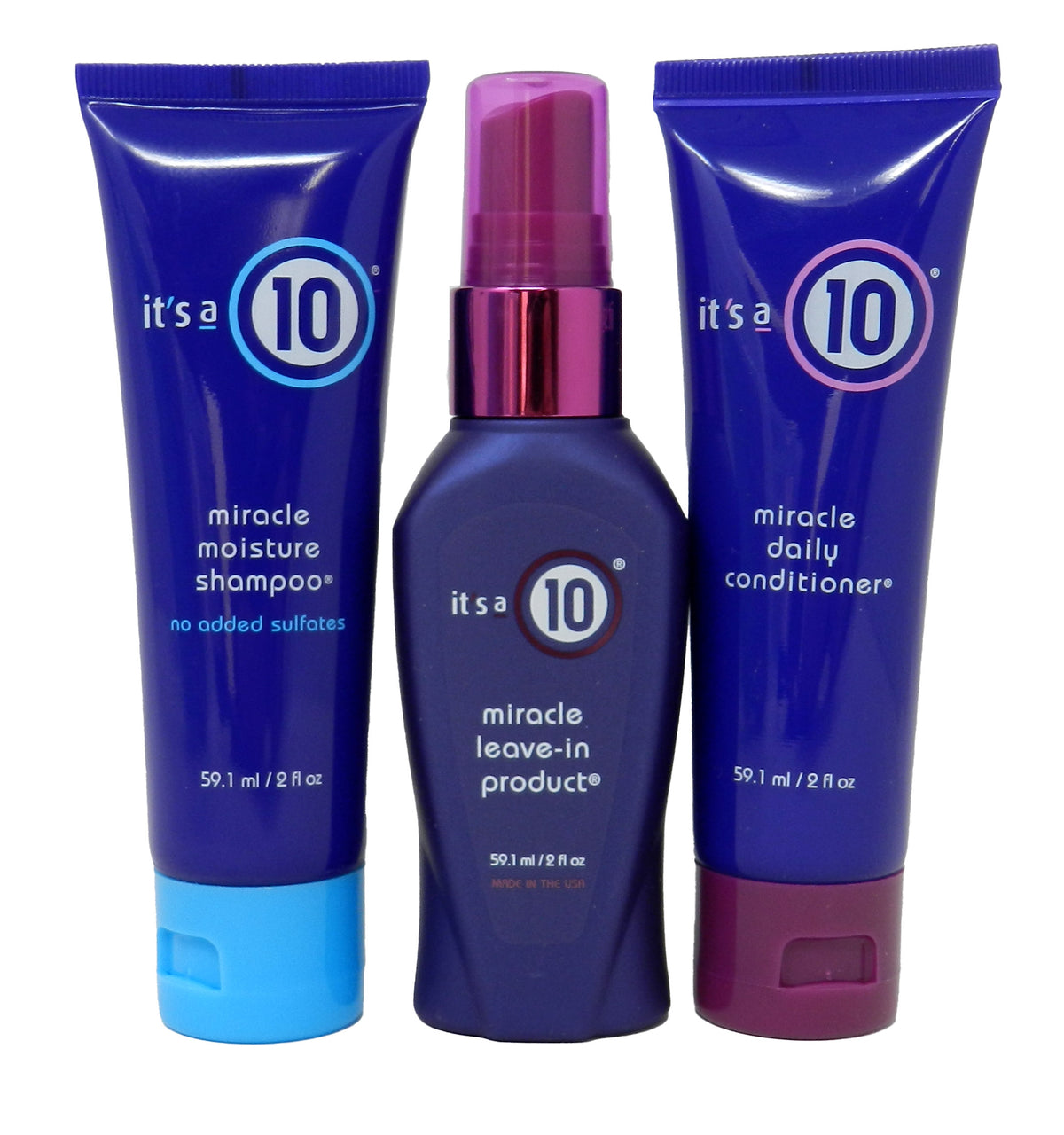 It's A 10 Haircare Miracle Daily Travel Kit 3 Pieces