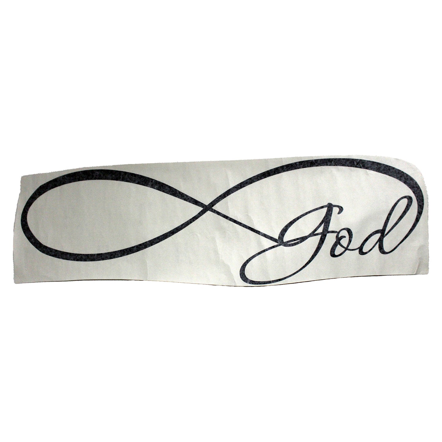 Design With Vinyl US V JER 3495 Infinity God Wall Decal 16" X 40" Inch