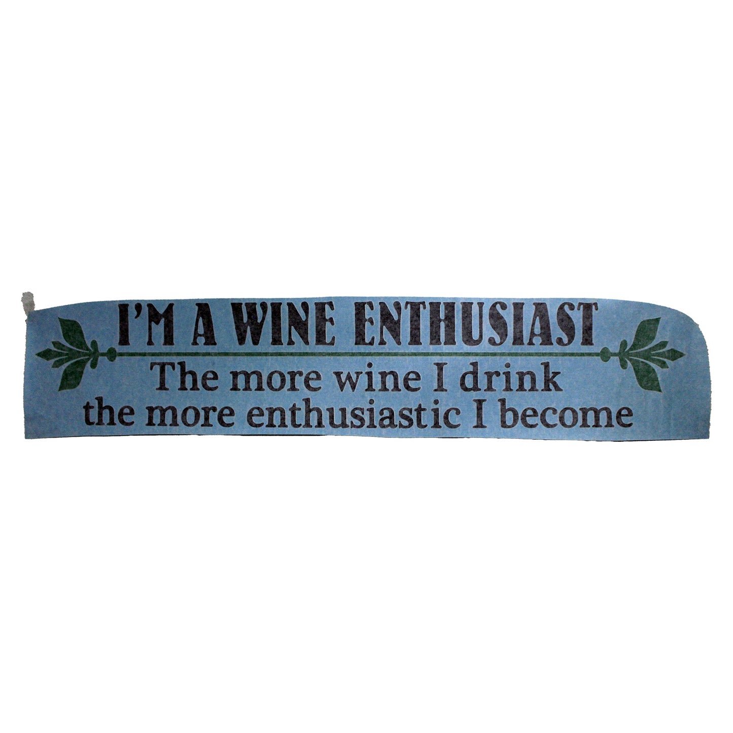 Design With Vinyl US V JER 2375 Wine Enthusiast Wall Decal 16" X 40" Inch