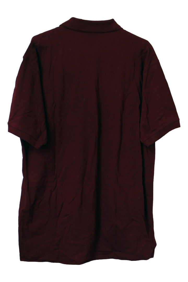 Edwards Service Mates Polo Shirt Size Large (Burgundy) (Never Worn)